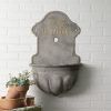 Château Cascade Wall Water Fountain Planter