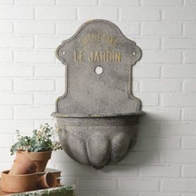 Château Cascade Wall Water Fountain Planter