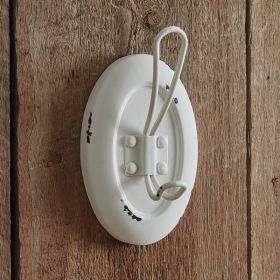 Eugenia Wall Hook Distressed White