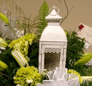 Vintage White Lace Victorian Lantern - Elegant Decorative Lighting Fixture