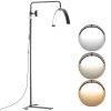 Half Moon Light for Esthetician 26inch Dimmable LED Floor Lamp Lash Light Arched