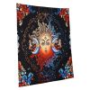 VEVOR Sun and Moon Tapestry Psychedelic Mystic Floral Aesthetic Vintage Tapestry