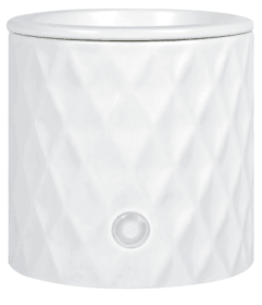 Mainstays Electric 18-Watt Diamond Ceramic Wax Melt Warmer, White