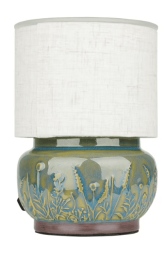 Better Homes & Gardens Lamp Ceramic Wax Warmer, Green