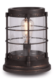 Scentsationals Wax Melt Warmer, Wax Warmer for Scented Wax Melts - Edison Collection Bronze - Candle Wax Melter for Fragrance Cubes and Tarts