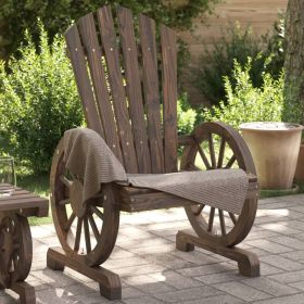 Patio Adirondack Chair Solid Wood Fir