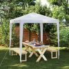 Party Tent 6.6'x6.6' White