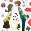 First Kiss - Large Wall Decals Stickers Appliques Home Decor
