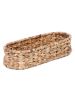 SEA GRASS Oval Bread Basket| Natural Fiber Breakfast basket | Stylish Tabletop Decorative Tray | Kitchen storage basket