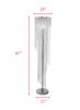 Elegant Crystal Floor Lamp