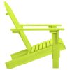 Patio Adirondack Chair Solid Fir Wood Green