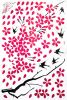 Falling Cherry Bloom - X-Large Wall Decals Stickers Appliques Home Decor