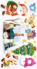 Christmas-2 - Wall Decals Stickers Appliques Home Decor