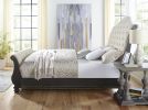 Rhapsody - King Sleigh Bed - Beige