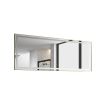 118 x 36 Inch LED Bathroom Mirror with Aluminum Frame, Wall Mounted Vanity Mirror, Anti-Fog, Memory, 3 Colors, Stepless Dimmable