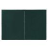Party Tent Sidewall 2 pcs with Zipper PE Green