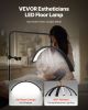 Half Moon Light for Esthetician 23inch Dimmable LED Floor Lamp Lash Light Arched