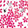 Falling Cherry Bloom - X-Large Wall Decals Stickers Appliques Home Decor