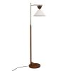 Contemporary Floor Lamp Zensa Brown Floor Lamp 110V, Standing Light for Living Room Centerpiece, Bedroom & Office Lighting