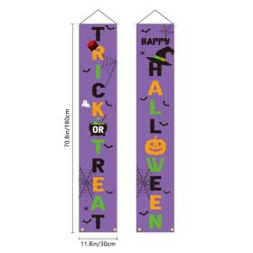 Fall Decor- Halloween Decoration Fall Decorations for Home - Welcome & Hello Fall Signs for Front Door Harvest Decoration - Hanging Leaves and Pumpkin (Color: as pic C)