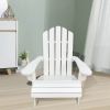 Outdoor or indoor Wood children Adirondack chair