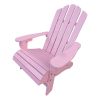 Outdoor or indoor Wood children Adirondack chair