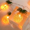 1pc, LED Simulation Fruit Copper Wire String Lights, Pineapple Rattan String Lights, Fairy Lights, Christmas Wedding Lights